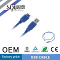 SIPU Fabrik Preis USB-Kabel für Samsung Galaxy s4 s5 für micro Kabel 3.0 blau